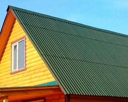 Кровля из ондулина